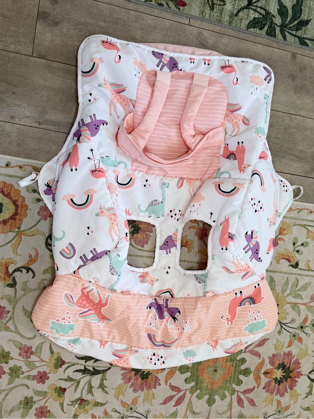 New Go by Goldbug Shopping Cart And High Chair Cover Unicorn